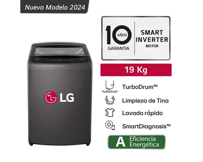 Lavadora WT19BVTB TurboDrum Carga Superior 19kg