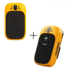 TRANSFORMERS - Parlante Portátil Bluetooth TF-Y07 Amarillo PACK x 2 UND