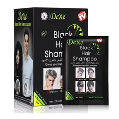 DEXE - BLACK HAIR TINTE PARA CANAS CAJA DE 10 UNIDADES