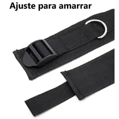 GENERICO - Esposas de pies y manos para amarrar de Bondage