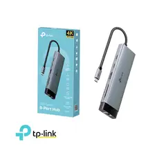 TP LINK - TP-LINK UH9120C Adaptador Hub USB C 9 puertos RJ45 SD USB AC HDMI