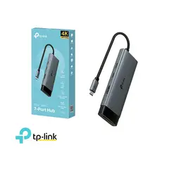 TP LINK - TP-LINK UH7020C Adaptador Hub USB C 7puertos SD SDTF USB AC HDMI