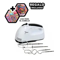 GENERICO - Mixer de 7 Velocidades Profesional Blanco Y+Ligas de Regalo