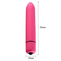 GENERICO - Vibrador Consolador De Silicona De 8 Velocidades - Rosado