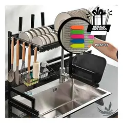 GENERICO - Secador de Vasos y Platos 65cm Y+Post-it Adhesivos