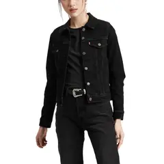 LEVIS - Casaca Mujer Original Trucker Negro
