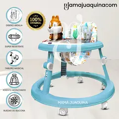 BABY - Andador con Tablero Musical «NUTTY» Light Blue