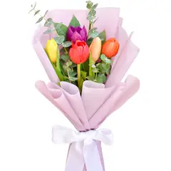 BLOOM - Ramo de 5 tulipanes para mujer