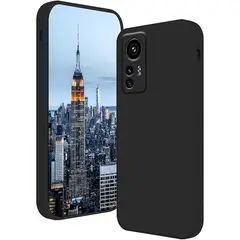 GENERICO - Case para Xiaomi MI 12 Lite Silicona Negro