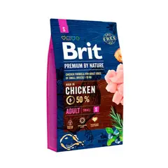 BRIT - Premium By Nature Adult Small 3 Kg