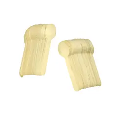 GENERICO - Pack2 Cucharas de Madera Utiles con 100 pzs de Madera clara