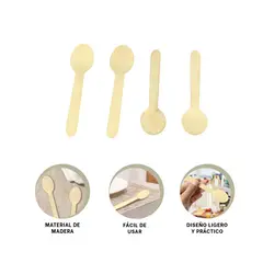 GENERICO - Pack2 Cucharas Practicas para Cocina Y+Regalo Stickers