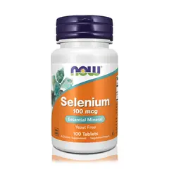 NOW - Selenio 100 mcg (100 Tabletas) - Foods