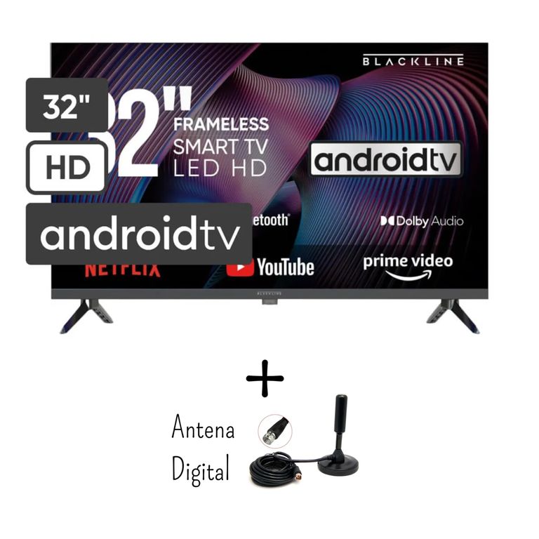 Televisor 32” HD Smart TV BL-TV32HEG5F4PE LED + Antena