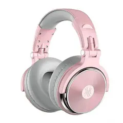 ONEODIO - Audífono Pro 10 Pink Grey Wired Headphones