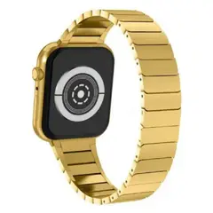 GENERICO - Correa Metálica Slim Para Apple Watch 41mm - Dorado