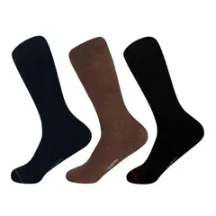 GENERICO - Pack 3 Medias De Vestir De Algodón