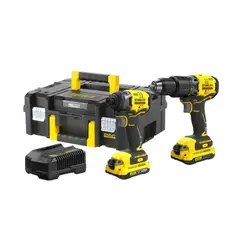 STANLEY - Combo taladro percutor Atornillador de impacto 20V BRUSHLESS