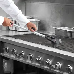 GENERICO - CEPILLO PARA PARRILLAS Y PLANCHAS CHEF MASTER 90242