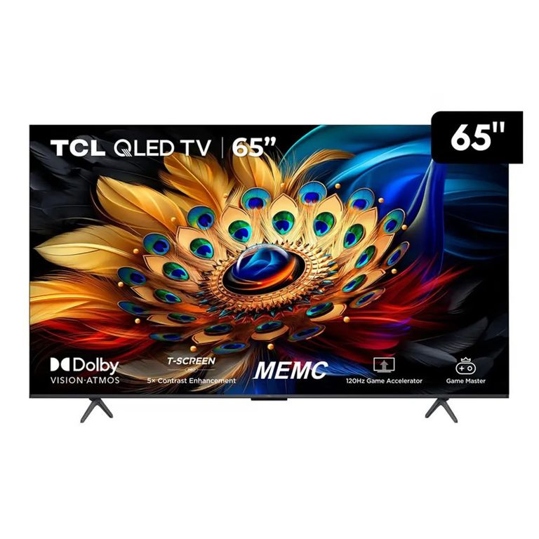 Televisor QLED 65" Smart TV Ultra HD 4K Año 2024 65C655