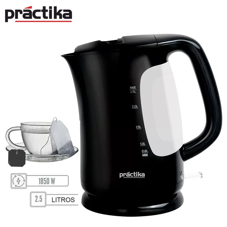 Hervidor de 2.5 lts Napoles Black