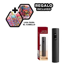 GENERICO - Pack6 Descorchador para Vino Negro Y+Regalo Agendita