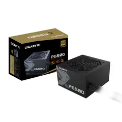 GIGABYTE - Fuente de Poder P650G 650W 80 Plus Gold