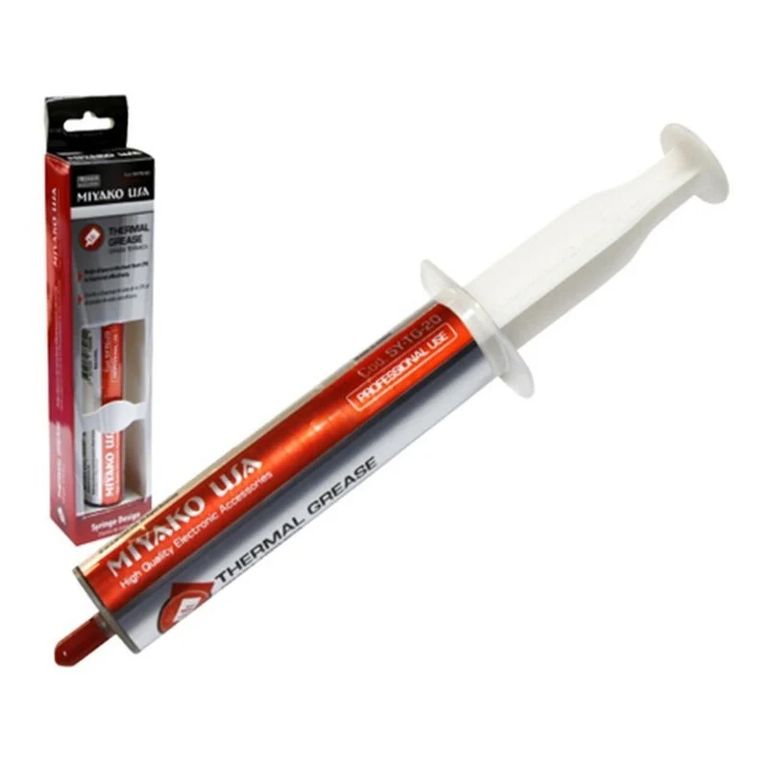 Pasta Térmica Miyako Gris Tipo Jeringa 20gr SY-TG