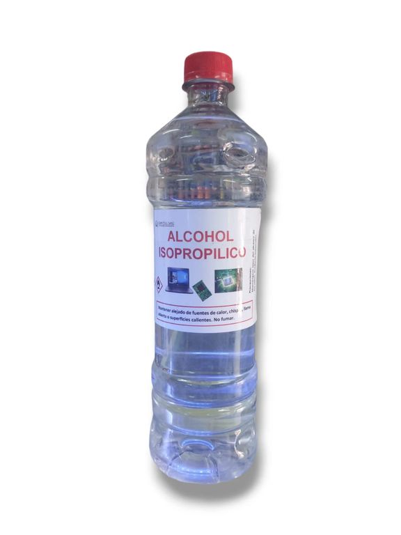 Alcohol Isopropilico Al 99,9% De 1 Litro