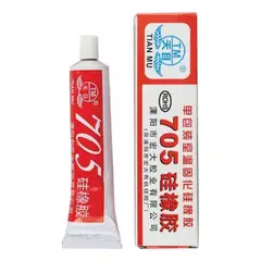 GENERICO - 705 50ml Pegamento adhesivo sellador de silicona transparente universal TIAN MU - 2469