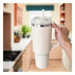 GENERICO - Pack4 Copa de Gran Capacidad Blanco Y+Regalo Agendita