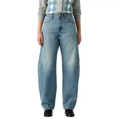 LEVIS - Jeans Mujer Baggy Dad Barrel Celeste