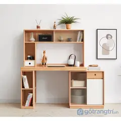 STARHOME - Escritorio Moderno con Biblioteca Velvet