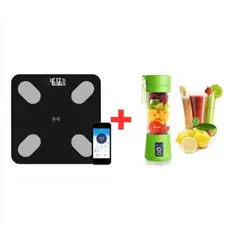 SMA - Balanza bluetooth inteligente peso corporal bascula smart scale