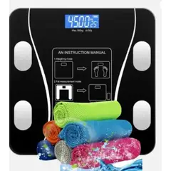 SMA - Balanza Bluetooth + 2 Toalla de Enfriamiento fria