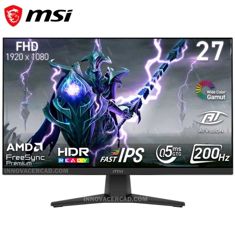 Monitor gaming MAG 272F 27 Full HD IPS 200Hz 05Ms FreeSync