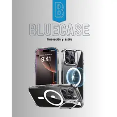 CASE - MAGSAFE CON PARANTE DE CAMARA PARA IPHONE 15 PRO MAX - TRANSPARENTE