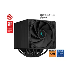 DEEPCOOL - Disipador De CPU ASSASSIN IV 2: 12 cm. & 14 cm 280 W.