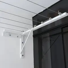 GENERICO - Tendedero de Pared Reforzado IMAHI 6Líneas 3m blanco