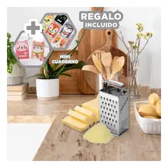 GENERICO - Pack12 Partidora Ergonomica para Comida L Y+Regalo Agendita