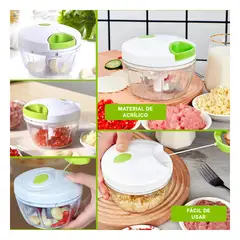 GENERICO - Pack4 Picatodo de Cocina Pita Tapa Blanca Y+Regalo Agendita