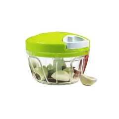 GENERICO - Pack4 Procesador de Ahorro de Tiempo en Tapa Blanca