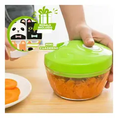 GENERICO - Pack12 Procesador para Alimentos Verde Y+Regalo Agendita