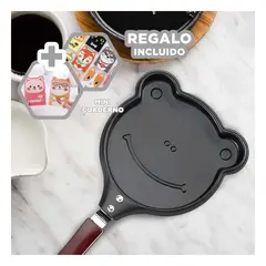 GENERICO - Pack12 Sarten con Mango de Madera de Rana Y+Regalo Agendita