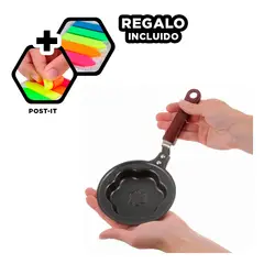 GENERICO - Pack6 Paila con Molde de Flor Y+Banderitas Adhesivas