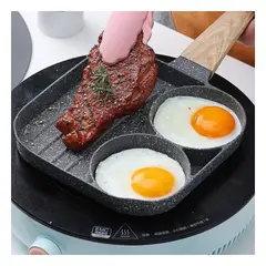 GENERICO - Pack4 Plancha de Cocina 3 Espacios Y+Papel de Regalo