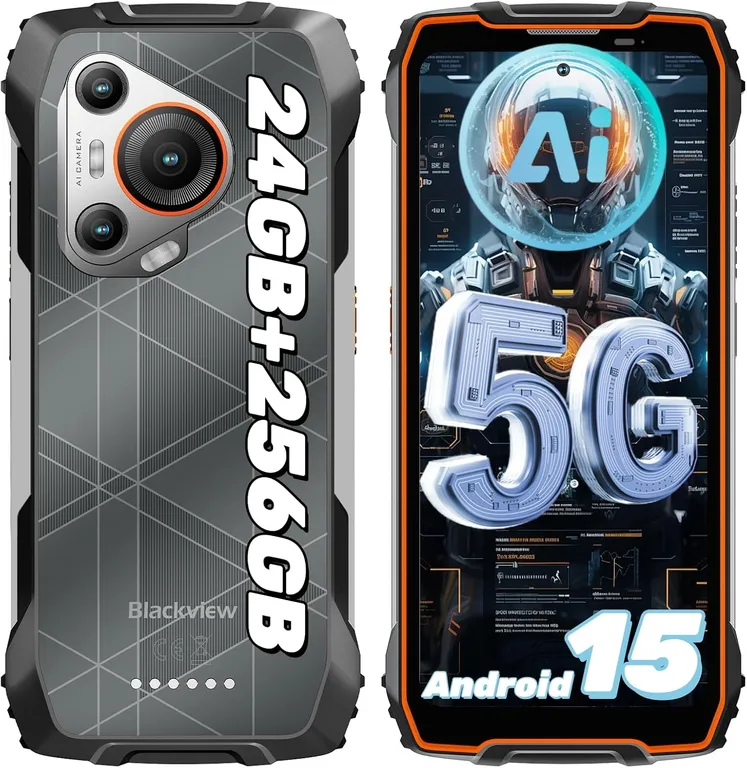 BL7000 5G Celular 24GB+256GB Android15 Smartphone