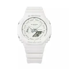 G-SHOCK - Reloj Digital GA-2100-7A7 Carbono Resina Hombre Blanco