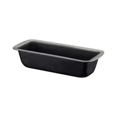 TRAMONTINA - Molde para pan Brasil en aluminio con revestimiento antiadherente Starflon Max grafito 26 cm 1,4 L