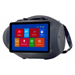 GENERICO - Bocina Altavoz Patanlla Tactil 2 Microfonos